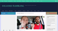 Desktop Screenshot of deludedrambling.com